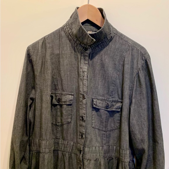 Denim dress, Penningtons, gray. - Picture 1 of 12